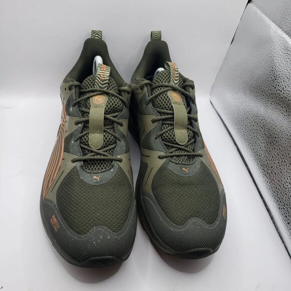 Puma Reflect Lite Trail Ptx Running Mens 11.5 Green Sneakers Athletic Shoes - Picture 4 of 8